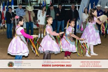 Foto - 15ª Festa das Regiões Brasileiras - Rodeio Sapopema 2022 