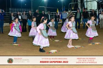 Foto - 15ª Festa das Regiões Brasileiras - Rodeio Sapopema 2022 