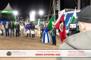 Foto - 15ª Festa das Regiões Brasileiras - Rodeio Sapopema 2022 