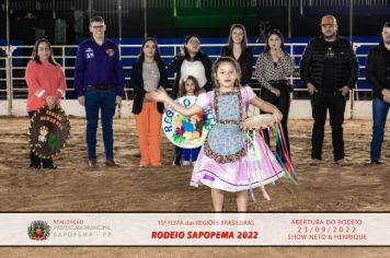 Foto - 15ª Festa das Regiões Brasileiras - Rodeio Sapopema 2022 