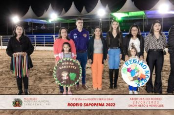 Foto - 15ª Festa das Regiões Brasileiras - Rodeio Sapopema 2022 