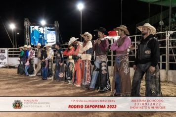 Foto - 15ª Festa das Regiões Brasileiras - Rodeio Sapopema 2022 