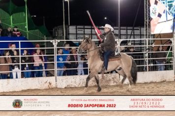 Foto - 15ª Festa das Regiões Brasileiras - Rodeio Sapopema 2022 