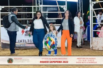 Foto - 15ª Festa das Regiões Brasileiras - Rodeio Sapopema 2022 