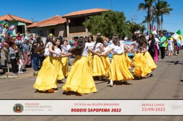 Foto - 15ª Festa das Regiões Brasileiras - Rodeio Sapopema 2022 