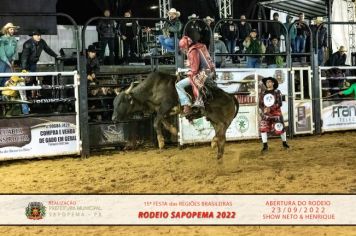 Foto - 15ª Festa das Regiões Brasileiras - Rodeio Sapopema 2022 