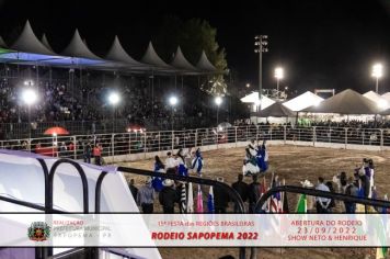 Foto - 15ª Festa das Regiões Brasileiras - Rodeio Sapopema 2022 