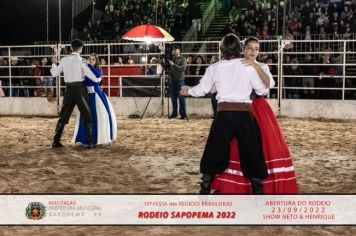 Foto - 15ª Festa das Regiões Brasileiras - Rodeio Sapopema 2022 