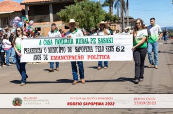 Foto - 15ª Festa das Regiões Brasileiras - Rodeio Sapopema 2022 