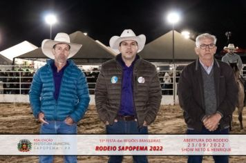 Foto - 15ª Festa das Regiões Brasileiras - Rodeio Sapopema 2022 