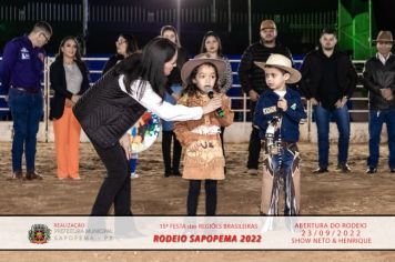 Foto - 15ª Festa das Regiões Brasileiras - Rodeio Sapopema 2022 