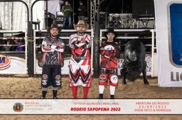 Foto - 15ª Festa das Regiões Brasileiras - Rodeio Sapopema 2022 