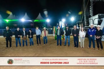 Foto - 15ª Festa das Regiões Brasileiras - Rodeio Sapopema 2022 