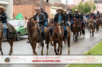 Foto - 15ª Festa das Regiões Brasileiras - Rodeio Sapopema 2022 