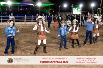 Foto - 15ª Festa das Regiões Brasileiras - Rodeio Sapopema 2022 