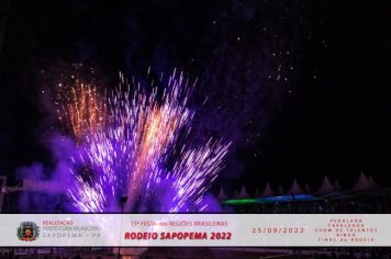 Foto - 15ª Festa das Regiões Brasileiras - Rodeio Sapopema 2022 