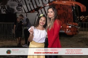 Foto - 15ª Festa das Regiões Brasileiras - Rodeio Sapopema 2022 