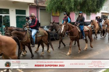 Foto - 15ª Festa das Regiões Brasileiras - Rodeio Sapopema 2022 