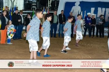 Foto - 15ª Festa das Regiões Brasileiras - Rodeio Sapopema 2022 