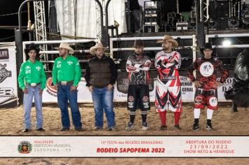 Foto - 15ª Festa das Regiões Brasileiras - Rodeio Sapopema 2022 