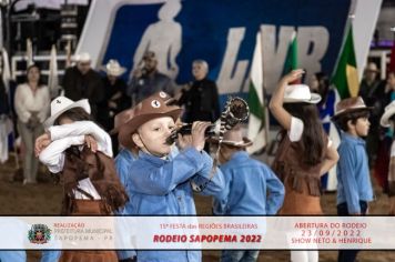 Foto - 15ª Festa das Regiões Brasileiras - Rodeio Sapopema 2022 