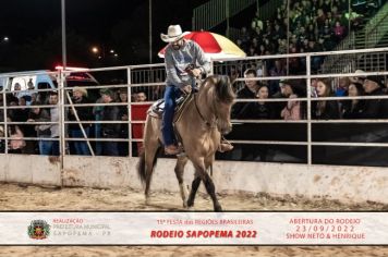 Foto - 15ª Festa das Regiões Brasileiras - Rodeio Sapopema 2022 