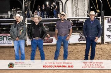 Foto - 15ª Festa das Regiões Brasileiras - Rodeio Sapopema 2022 