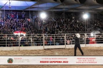 Foto - 15ª Festa das Regiões Brasileiras - Rodeio Sapopema 2022 