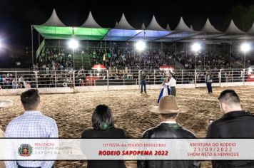 Foto - 15ª Festa das Regiões Brasileiras - Rodeio Sapopema 2022 