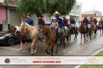 Foto - 15ª Festa das Regiões Brasileiras - Rodeio Sapopema 2022 