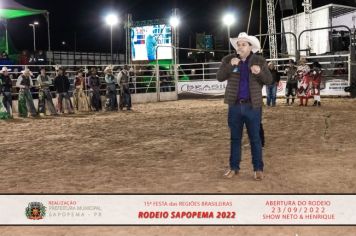 Foto - 15ª Festa das Regiões Brasileiras - Rodeio Sapopema 2022 