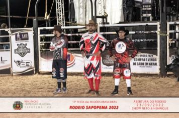 Foto - 15ª Festa das Regiões Brasileiras - Rodeio Sapopema 2022 