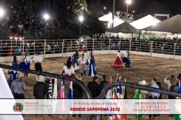 Foto - 15ª Festa das Regiões Brasileiras - Rodeio Sapopema 2022 