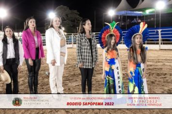 Foto - 15ª Festa das Regiões Brasileiras - Rodeio Sapopema 2022 