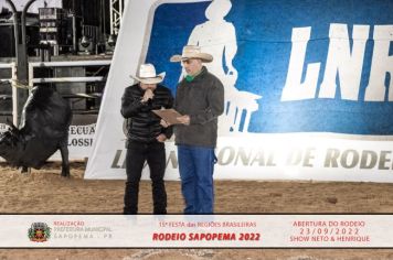 Foto - 15ª Festa das Regiões Brasileiras - Rodeio Sapopema 2022 