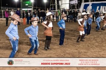 Foto - 15ª Festa das Regiões Brasileiras - Rodeio Sapopema 2022 