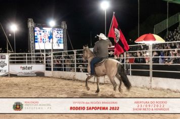 Foto - 15ª Festa das Regiões Brasileiras - Rodeio Sapopema 2022 