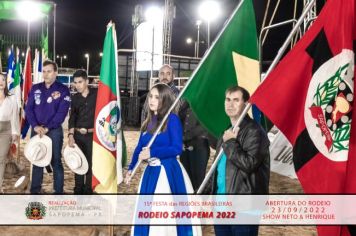 Foto - 15ª Festa das Regiões Brasileiras - Rodeio Sapopema 2022 