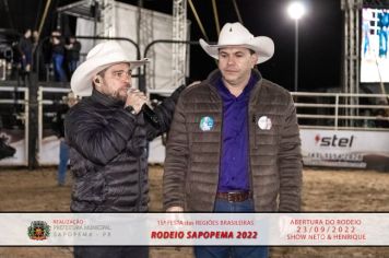 Foto - 15ª Festa das Regiões Brasileiras - Rodeio Sapopema 2022 