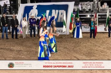 Foto - 15ª Festa das Regiões Brasileiras - Rodeio Sapopema 2022 