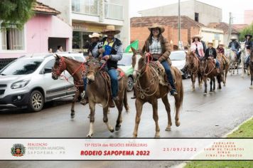 Foto - 15ª Festa das Regiões Brasileiras - Rodeio Sapopema 2022 