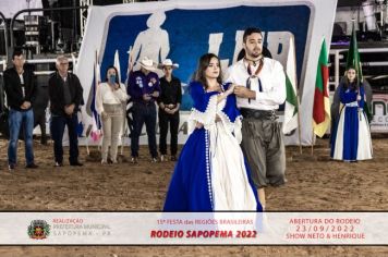 Foto - 15ª Festa das Regiões Brasileiras - Rodeio Sapopema 2022 