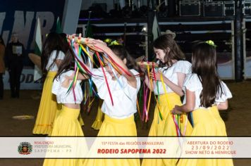 Foto - 15ª Festa das Regiões Brasileiras - Rodeio Sapopema 2022 