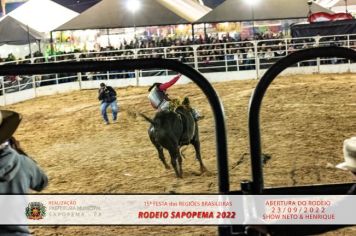 Foto - 15ª Festa das Regiões Brasileiras - Rodeio Sapopema 2022 