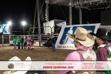 Foto - 15ª Festa das Regiões Brasileiras - Rodeio Sapopema 2022 