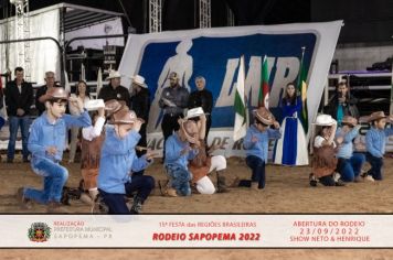 Foto - 15ª Festa das Regiões Brasileiras - Rodeio Sapopema 2022 