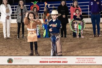 Foto - 15ª Festa das Regiões Brasileiras - Rodeio Sapopema 2022 