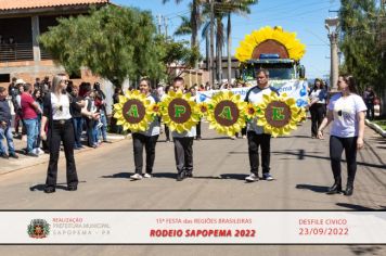 Foto - 15ª Festa das Regiões Brasileiras - Rodeio Sapopema 2022 