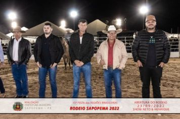 Foto - 15ª Festa das Regiões Brasileiras - Rodeio Sapopema 2022 