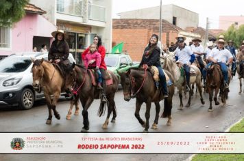 Foto - 15ª Festa das Regiões Brasileiras - Rodeio Sapopema 2022 